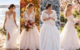 How to Choose the Right Wedding Dress for Every Season